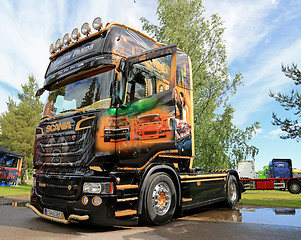 Image showing Scania R620 V8 Truck of Martin Pakos at Riverside Truck Meeting 