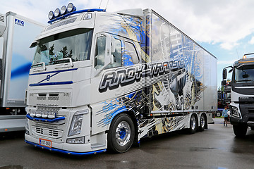 Image showing Volvo Truck of Andy Trans Oy at Riverside Truck Meeting