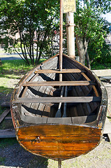 Image showing old rowboat