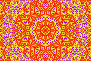 Image showing Bright abstract pattern