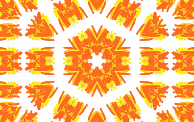 Image showing Abstract bright pattern