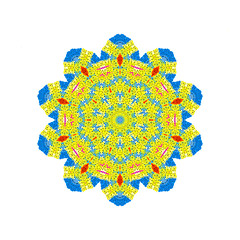 Image showing Abstract color shape