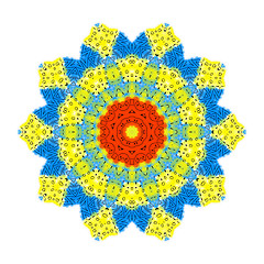 Image showing Abstract color shape