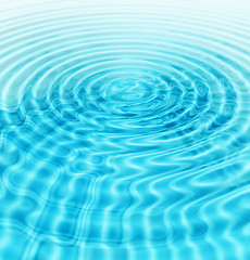 Image showing Abstract water ripples background