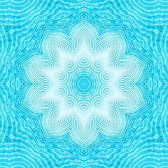 Image showing Abstract water ripples pattern