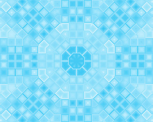 Image showing Blue background with abstract pattern