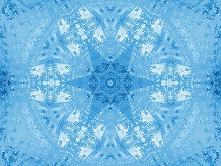 Image showing Abstract ice pattern