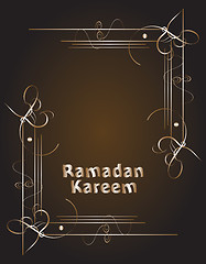 Image showing Ramadan Kareem, greeting background