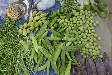 Image showing ASIA MYANMAR NYAUNGSHWE INLE LAKE MARKET