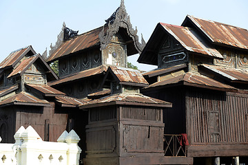 Image showing ASIA MYANMAR NYAUNGSHWE PAGODA