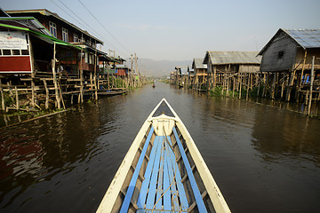 Image showing ASIA MYANMAR NYAUNGSHWE FLOATING GARDENS