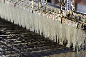 Image showing ASIA MYANMAR NYAUNGSHWE WEAVING FACTORY