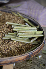 Image showing ASIA MYANMAR NYAUNGSHWE TABACCO FACTORY