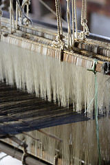 Image showing ASIA MYANMAR NYAUNGSHWE WEAVING FACTORY