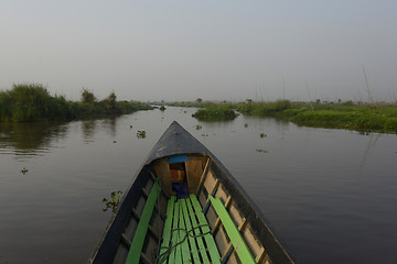 Image showing ASIA MYANMAR NYAUNGSHWE FLOATING GARDENS