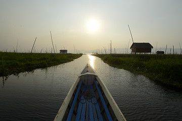 Image showing ASIA MYANMAR NYAUNGSHWE FLOATING GARDENS