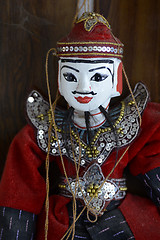 Image showing ASIA MYANMAR PUPPET SHOW