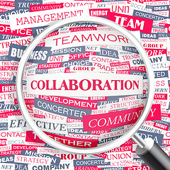 Image showing COLLABORATION
