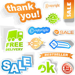 Image showing Design elements for sale.