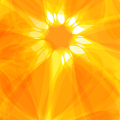 Image showing Sun abstract background. Solar energy concept 