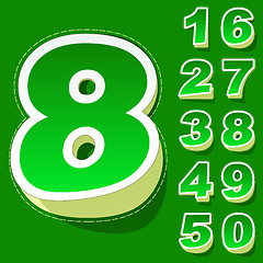 Image showing Numbers.