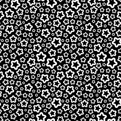 Image showing Stars. Seamless pattern.