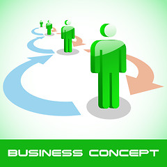 Image showing Business concept illustration.