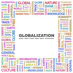 Image showing GLOBALIZATION.