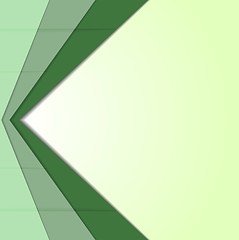 Image showing Abstract green corporate tech art