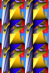 Image showing Abstract 3d background