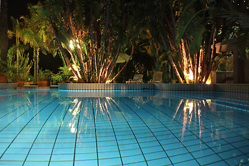 Image showing Pool at night1