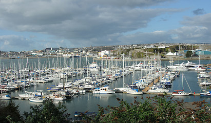 Image showing Millbay Marina, Plymouth.UK.