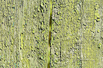 Image showing Background texture of old rustic weathered grunge cracked wood