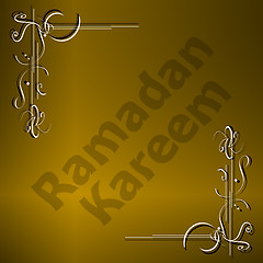 Image showing Ramadan Kareem, greeting background