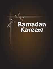 Image showing Ramadan Kareem, greeting background