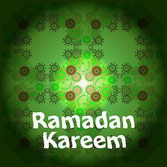 Image showing Ramadan Kareem beautiful greeting card