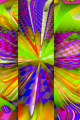 Image showing Abstract 3d background