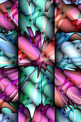 Image showing Abstract 3d background