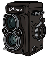Image showing Retro photographic camera