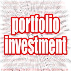 Image showing Portfolio investment word cloud