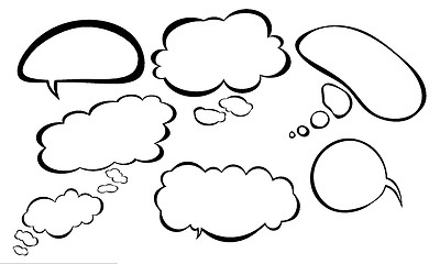 Image showing Group speech bubble