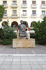 Image showing Aristotle Statue