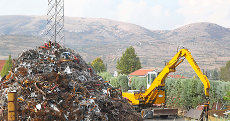 Image showing Wrecking Yard