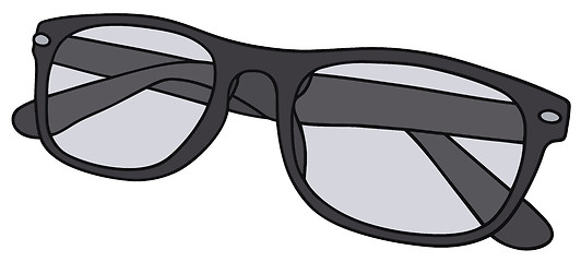 Image showing Gray glasses