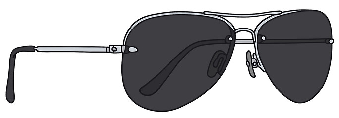 Image showing Retro sports glasses