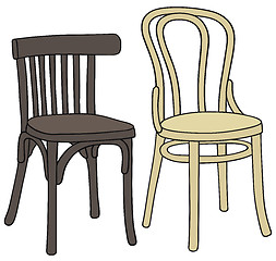 Image showing Retro chairs