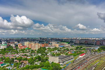 Image showing Management office of post transportations. Tyumen