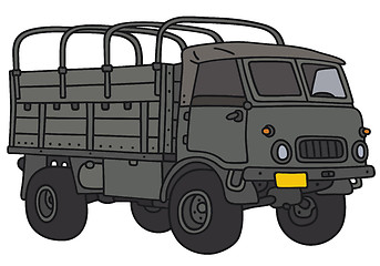 Image showing Old military truck