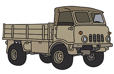 Image showing Old military truck