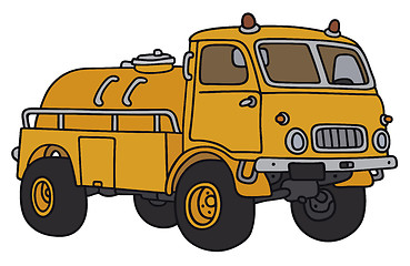 Image showing Old tank truck